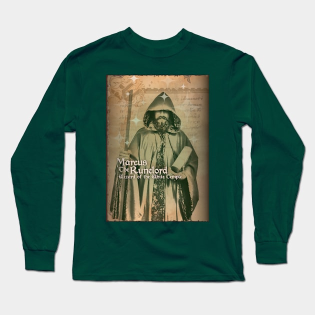 Ravingspire's Marcus the Runelord Long Sleeve T-Shirt by VC_ART